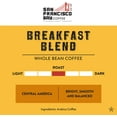 thumbnail image 3 of San Francisco Bay Whole Bean Coffee - Breakfast Blend (2lb Bag), Medium Roast, 3 of 4