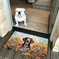 thumbnail image 2 of Welcome Spring Summer German Shorthaired Pointer Portrait Flower Blue Sky Doormat GSP Lover Dog Gift Indoor Outdoor Welcome Mat - 12001, 2 of 5