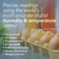 thumbnail image 4 of SensorPush HT1 Smart Temperature Sensor & Humidity Sensor - Thermometer & Hygrometer w/App Monitoring - Indoor/Outdoor Temperature and Humidity Monitor w/Heat Index for RV, Fridge & More, 4 of 10