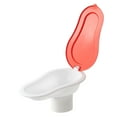 thumbnail image 1 of S SERENABLE Toilette de Chantier Portable Robuste Légère Temporaire de Voyage Couvercle Rouge, 1 of 9