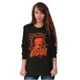 thumbnail image 5 of Betty Boop Spooky Halloween Be My Boo Women's Long Sleeve T Shirt Brisco Brands S, 5 of 6