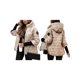 thumbnail image 2 of Chaquetas Acolchadas con Capucha para Mujer, de Larga, Cálidas y Acolchadas. Color Champán XL, 2 of 5