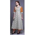 thumbnail image 3 of Bimba AnarkaliÂ&nbsp;KurtiÂ&nbsp;Maxi Casual Dress Printed IndianÂ&nbsp;KurtisÂ&nbsp;For Women, 3 of 5