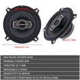 thumbnail image 1 of Conjunto de audio para automóvil, altavoz subwoofer coaxial modificado de frecuencia completa de 4, 5 y 6,5 pulgadas, 1 of 4