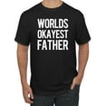 thumbnail image 1 of Wild Bobby,Worlds Okayest Father Gift for Father Dad Husband, Father's Day, Men Graphic Tees, Black, Small, 1 of 3