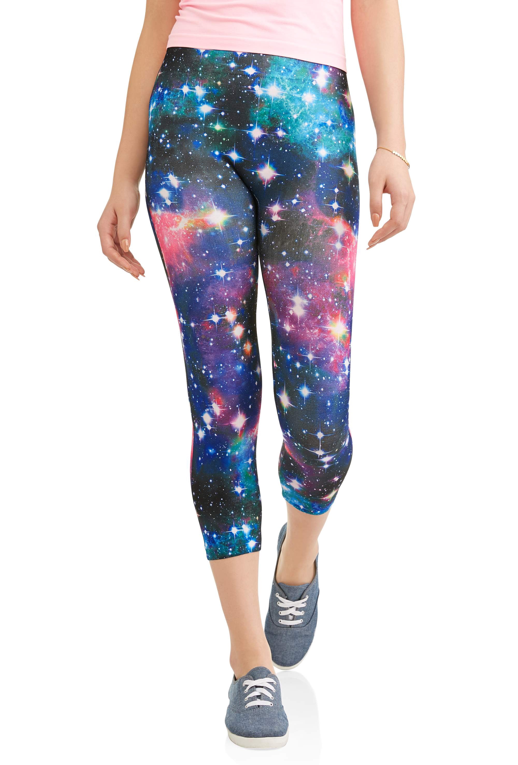 No Boundaries - No Boundaries Juniors' essential seamless capri leggings (up to 2xl) - Walmart 