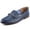 Navy, variant on Women's Penny Loafers Slip on Flats Comfort Driving Office Loafer Shoes