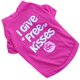 thumbnail image 1 of Ropa de verano para perros, bulldog francés, gato, ropa de verano para perros, abrigo bonito, ropa para gatos, ropa para mascotas, rosa, rojo, L, código, 1 of 5