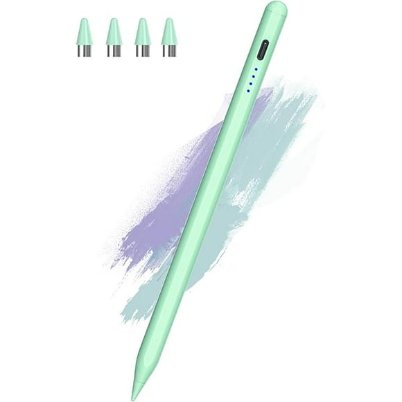 wonima11 Stylus Pen for Touchscreen, Stylus Pen for iPad, POM Tip Rechargeable Active Pencil, Digital Pencil Compatible with Apple iPad/Pro/Air/Mini/iPhone/Los/Android and Other Touch Screen(Green)