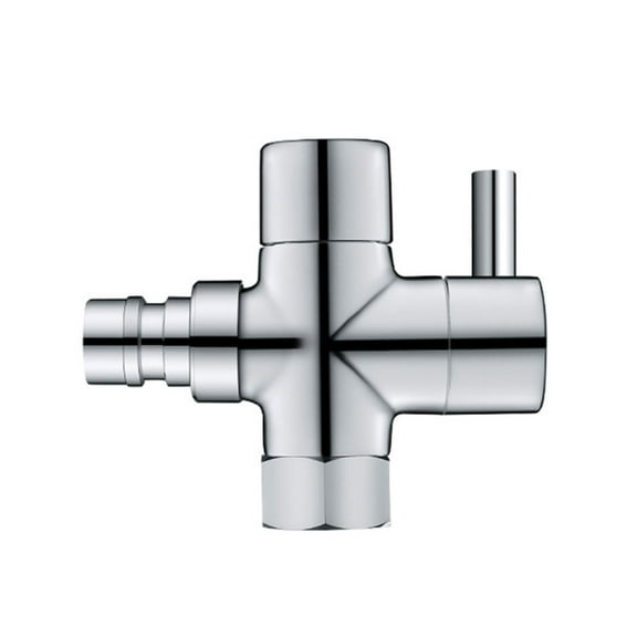 Brass Shower Diverter Modern Bathroom Fixture Home Shower Upgrades Simple Installation for Long Service Performances