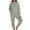 Light Green, variant on Women'S Pajamas Long Sleeve Pullover Pants Set Womens Loungewear Womens Pjs Sets Winter