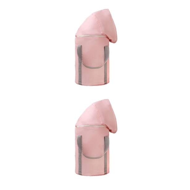Bañera de pies Jumpingount ligera y portátil para relajación lavabo plegable Rosa sobre la rodilla