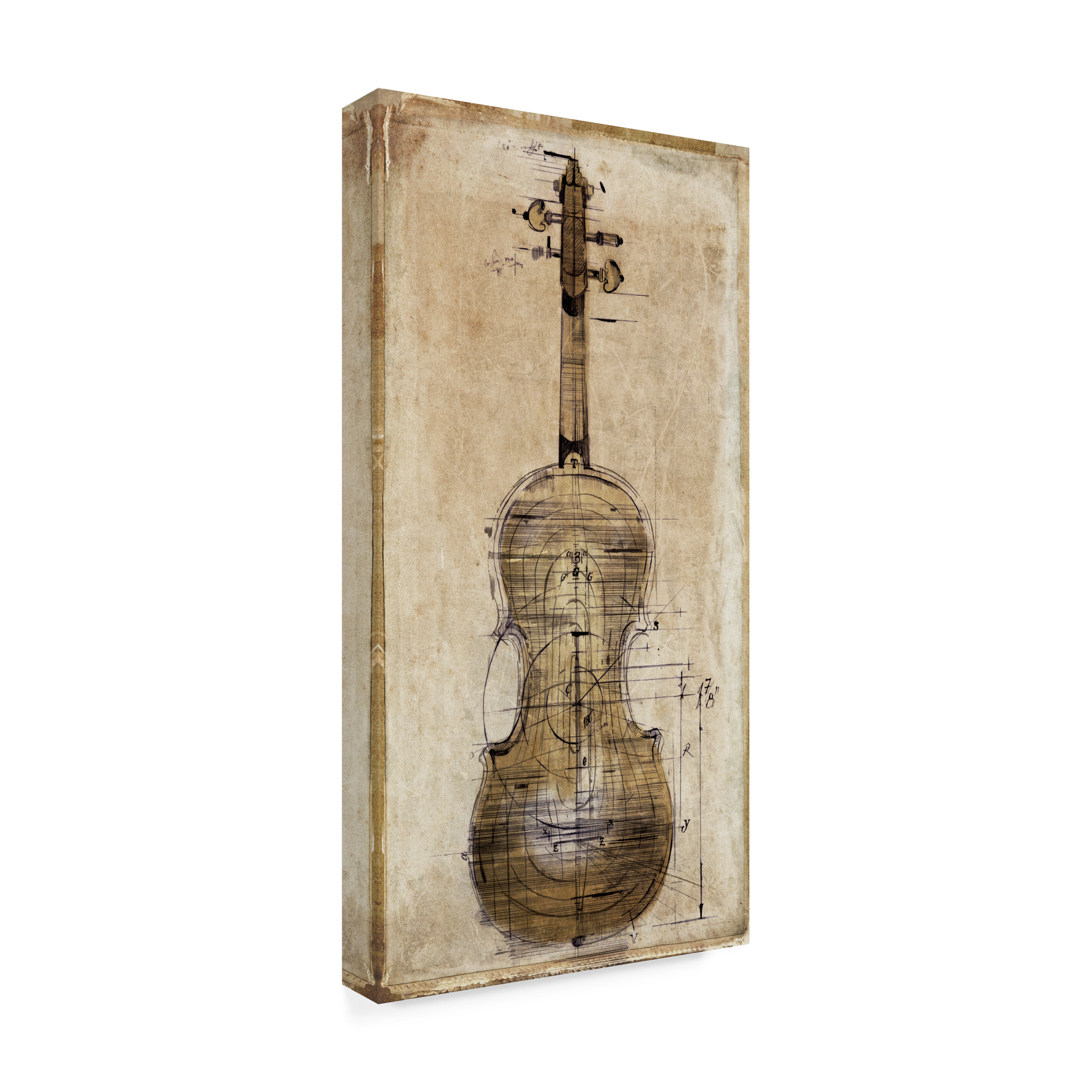 Symposium Design 'Violin 2' Canvas Art