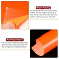 thumbnail image 4 of Uxcell 3D Puff Heat Transfer Vinyl 2 Sheets 12"x10" Glow in The Dark Puffy HTV Vinyl Heat Press Film Iron, Orange, 4 of 6