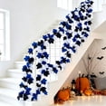 thumbnail image 6 of Mrzvby Fall Decoration and Home Decor,Artificial Maple Leaf Garland Flexible Fall Faux Leaf Vines Indoor Outdoor Wall Mantel Staircase Thanksgiving Halloween Home Decorative, 6 of 7