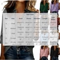 thumbnail image 3 of Drses Women 2026 Cotton Linen Button Down Blouse, Long 3/4 Sleeve Striped Collared Shirt with Pockets Casual Office Summer Work Top, 3 of 7