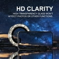 thumbnail image 6 of Allytechgroup Compatible for Apple iPhone 16 Pro Camera Lens Protector Bling, 9H Tempered Glass Camera Cover Screen Protector Metal Ring Decoration Accessories, Silver, 6 of 6