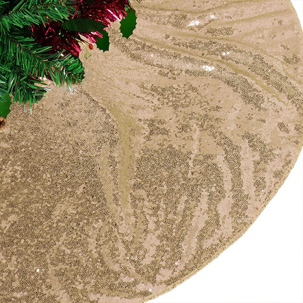 Gold Tree Skirt Walmart 