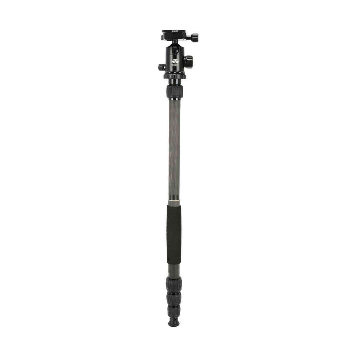 Sirui T-2204S T-S Series Carbon Fiber Travel Tripod / Monopod, 33 lb Capacity, Black