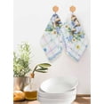 thumbnail image 2 of Watercolor Easter Kitchen Dish Towels for Drying Dishes Set of 3, Cute Rabbits Flower Wreath Eggs Bow Plaid Waffle Weave Microfiber Hand Tea Bathroom Towels Quick Dry & Absorbent Towel 12x12, 2 of 7