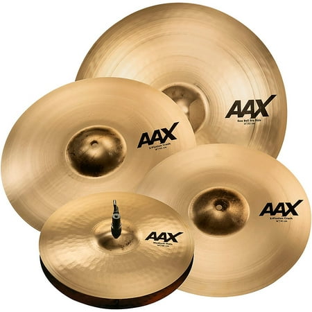 Sabian AAX Praise and Worship Cymbal Pack Brilliant Sonically matched in the SABIAN Vault for church  gospel and R&B players  the SABIAN AAX Praise & Worship Set includes AAX 14  Medium Hats  16  and 18  AAX X-Plosion Crashes  a 21  AAX Raw Bell Dry Ride and a FREE 10  AAX Aero Splash. The combination of hats  crashes  ride and splash gives drummers the versatility and dynamics they need whether they re playing a Sunday morning service or a Friday club gig.