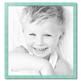 thumbnail image 2 of ArtToFrames 32" x 34" Eggshell Blue Picture Frame, 32x34 inch Blue Wood Poster Frame (WOM-4599),  Pack, 2 of 8