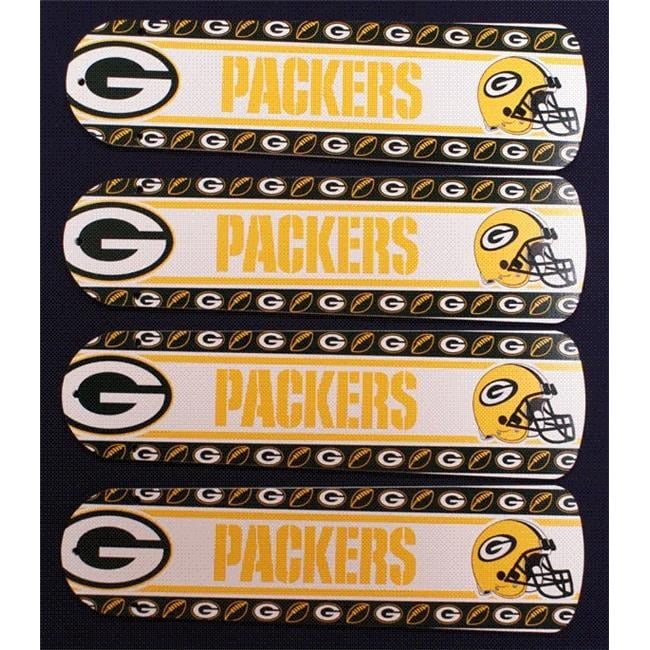 Packer In Ceiling Ceiling Fan Designers NFL Green Bay Packers Football 42 In. Ceiling Fan ...