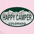 thumbnail image 2 of CafePress - Happy Camper Colo License Plate Infant Bodysuit - Baby Light Bodysuit, Size Newborn - 24 Months, 2 of 4