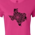 thumbnail image 4 of Inktastic Texas Silhouette Mandala Women's T-Shirt, 4 of 5