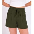 thumbnail image 5 of ANRABESS High Waisted Shorts for Women Summer Drawstring Lounge Shorts with Pockets Casual Loose Beach Vacation Shorts, 5 of 8