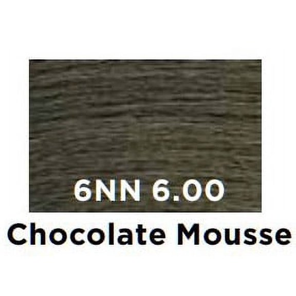 Redken Color Gel Lacquers - 6NN Chocolate Mousse - Pack of 1 with Sleek Comb