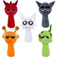 thumbnail image 1 of Juego de peluche RWSEFK Sprunki para adultos y niños, 20 cm, 5 unidades, 1 of 5