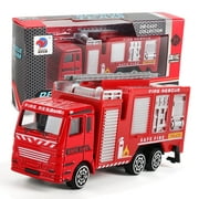 Aimik Dickie Toys 12" Light and Sound SOS Fire Engine Vehicle (With Working Pump)