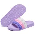 thumbnail image 2 of Baby Girls Sandals Boys Slides Pillow Toddler Slippers For House Shower Beach Non-Slip, 2 of 7