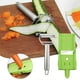 thumbnail image 2 of 2-in-1 Vegetable Cutter with Handle Lightweight Manual Chopping Tool for Melons Radish, 2 of 5