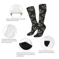 thumbnail image 6 of Bingfone Compression Socks For Women And Men Long Socks For Running Athletic Cycling Nurse-Faces Of The Cat, 6 of 9