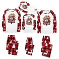 thumbnail image 6 of Odeerbi Christmas Pajamas for Family Holiday Long Sleeve Family Christmas Pajamas Matching Sets Dad Printed Parent Child Loungewear Jumpsuits Two-Piece Sleepwear Xmas PJs Set Camouflage, 6 of 9