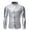 Silver, variant on VSSSJ Men's Sequin Shirts Loose Cool Solid Color Long Sleeve Button Down Collared Shirt Leisure Stylish Nightclub Stage Performance Top Blouse Black M
