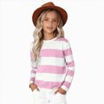 thumbnail image 6 of 3-4T Child Girls Long Sleeve T-Shirts Fall Winter Basic Tops 12 18 24 Months 1T 2T 3T 4T 5T 6T 7T 8T 10T Kids Casual Crew Neck Layering Tees Girls Fall Clothes, 6 of 7