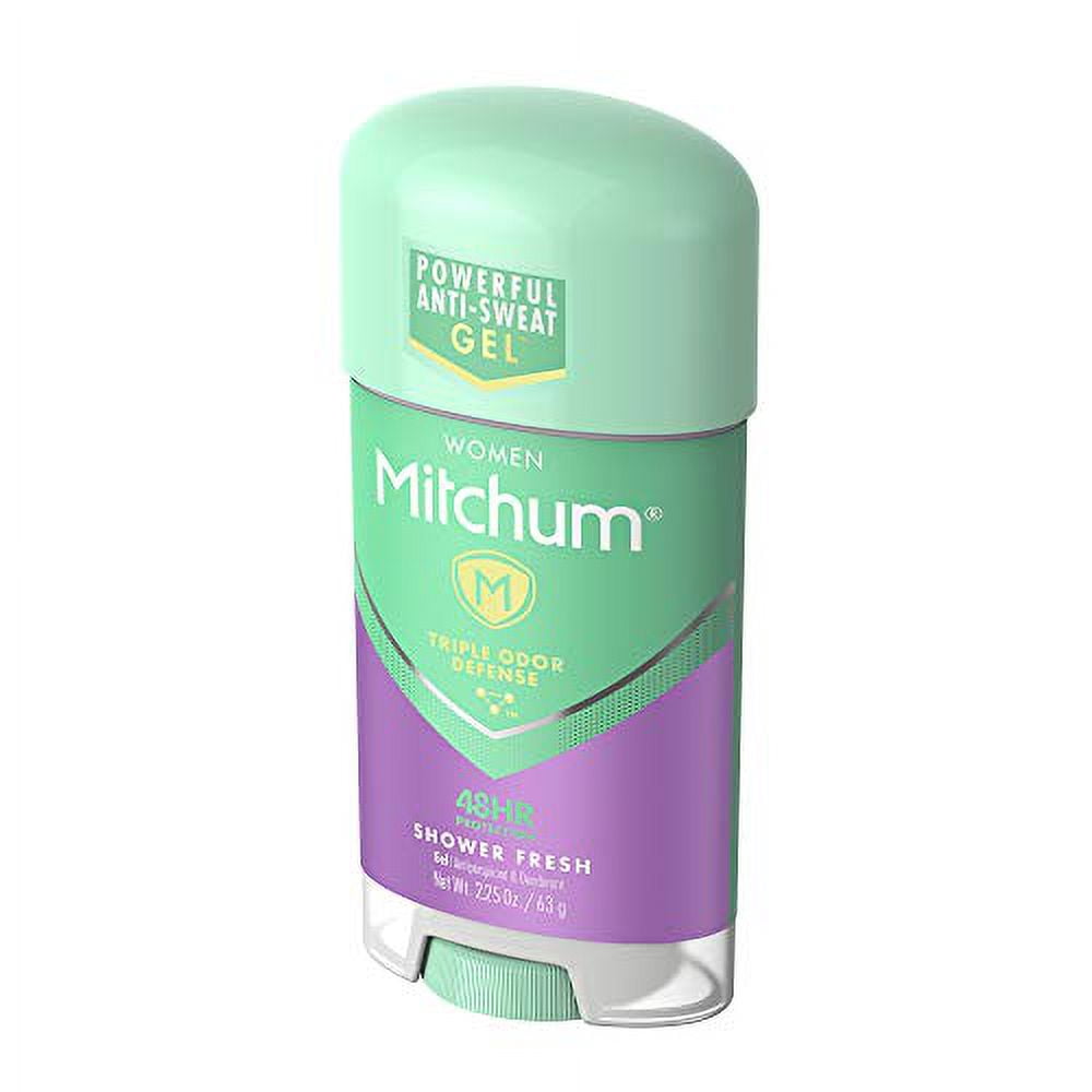 Mitchum Anti-Perspirant & Deodorant for Women Power Gel, Shower Fresh - 2.25 oz - 6 Pack