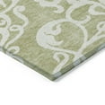 thumbnail image 4 of Addison Rugs Chantille Indoor/Outdoor Transitional Damask Aloe Washable Rectangle Rug, 1'8" x 2'6", 4 of 6