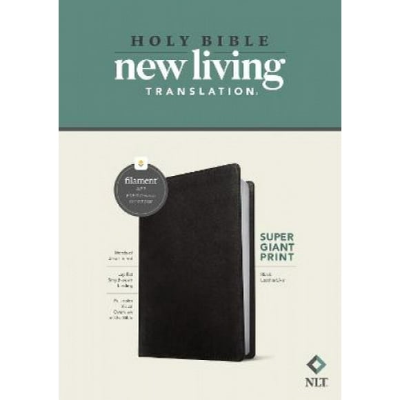 NLT Super Giant Print Bible, Filament Enabled Edition (Red L