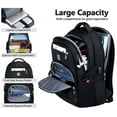 thumbnail image 3 of UKEIN Laptop Backpack with USB Charging Port Water Resistant Travel Work Business Laptop Backpack for Men, 3 of 8