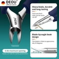 thumbnail image 3 of Cortauñas DEOU Podólogo profesional de acero inoxidable, 3 of 6