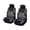 Gray, variant on LIERTOUR Car Seat Covers Full Set Tire Track Embossed 4 Piece Set Breathable Knitted Fabric Cloth Universal Fit for Car SUV Sedan Van Automotive Interior Accessories Cover Purple