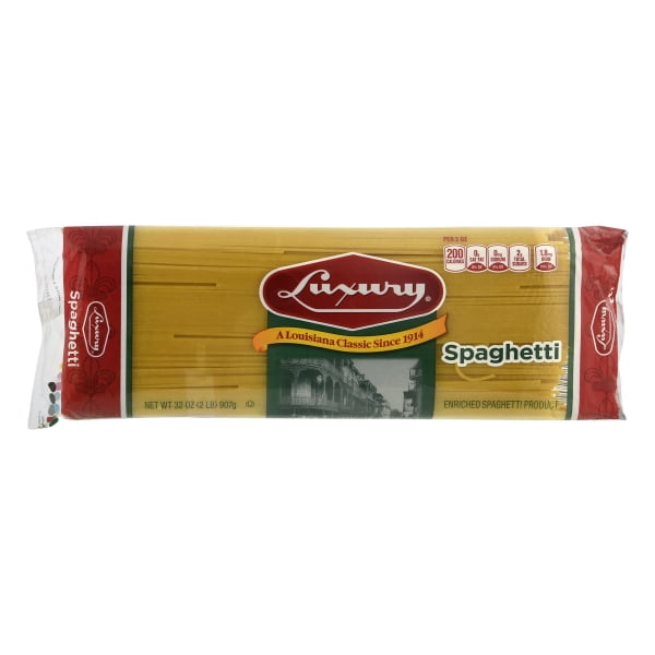 Luxury Pasta Spaghetti (4) Enriched, 32 Oz