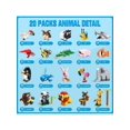 thumbnail image 5 of 20 Pack Party Favors for Kids - 664 PCS Animals Building Blocks Sets for Goodie Bags Stocking Stuffers Classroom Prizes Building Set, Christmas Birthd, 5 of 5