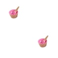 thumbnail image 1 of Yuarrent Ice Cream Dessert Bowl Party Outdoor Home Small Gifts Kitchen Bowls Set Activity Tableware Garden DIY Spoons Scoop Type2 NO2, 1 of 6