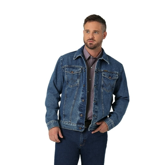 Wrangler Mens Denim Jacket S Stonewash