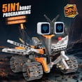 thumbnail image 3 of Remocguys 5in1 Interstellar Deformed Robot Building Set with Remote Control Compatible with Lego Robotics Stem Toys for Ages 8-13 Boys, 3 of 6
